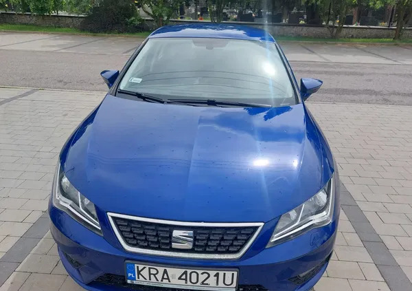 seat leon małopolskie Seat Leon cena 48000 przebieg: 95350, rok produkcji 2017 z Jaworzno